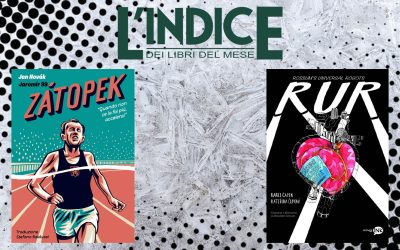 Segnalazione delle graphic novel «R.U.R» e «Zátopek» sull’«Indice dei libri del mese»