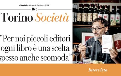 Per noi piccoli editori ogni libro è una scelta spesso anche scomoda. Intervista a Fabio Mendolicchio su «Repubblica – Torino Società».