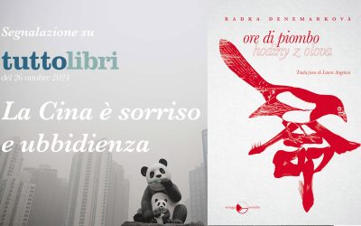 La Cina è sorriso e ubbidienza, segnalazione di «Ore di piombo» su «Tuttolibri – La Stampa»